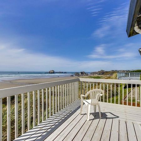 Spindrift Oceanfront Home Bandon Exteriör bild