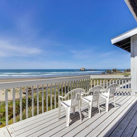 Spindrift Oceanfront Home Bandon Exteriör bild
