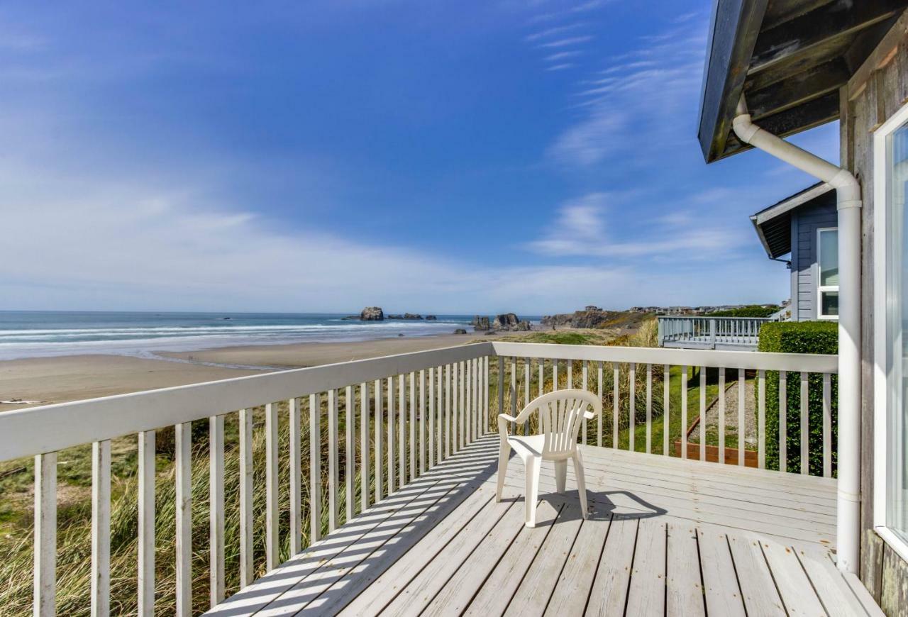 Spindrift Oceanfront Home Bandon Exteriör bild