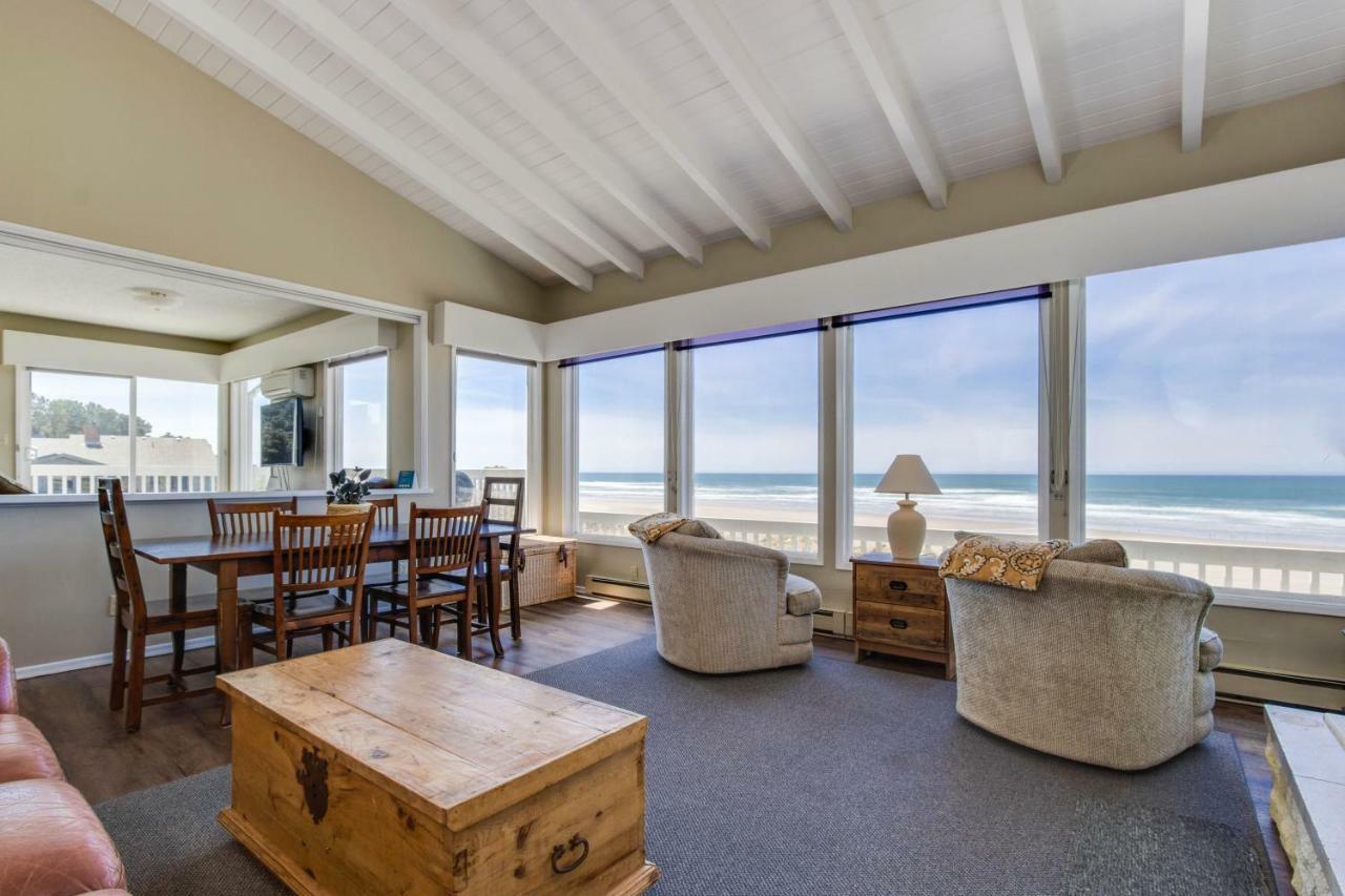 Spindrift Oceanfront Home Bandon Exteriör bild