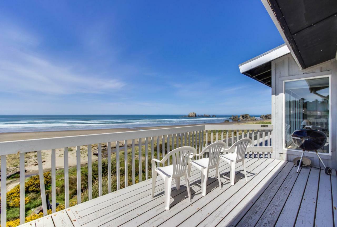Spindrift Oceanfront Home Bandon Exteriör bild